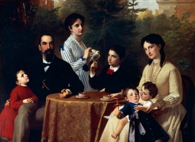 Guastalla Family by Adeodato Malatesta or Malatesti