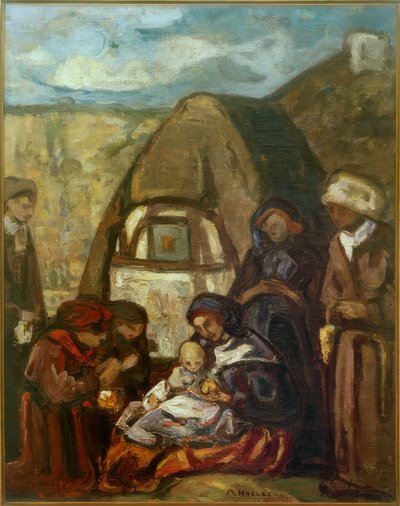 Adoration by Adolf Holzel