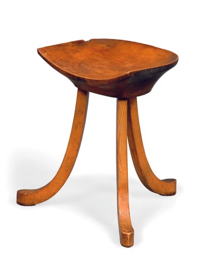 Tripod stool, c.1905 by Adolf Loos