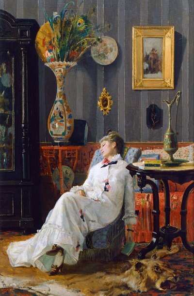 Moment of rest by Adolfo Belimbau