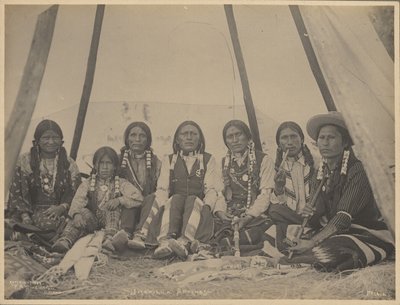 Jicarilla, Apaches by Adolph F. Muhr