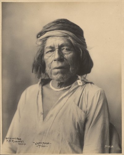 Juan Amigo, Pima by Adolph F. Muhr