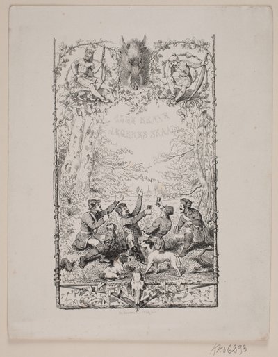 Toast to All Brave Hunters by Johan Adolph Kittendorff