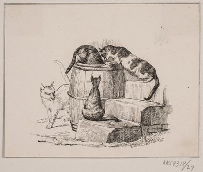 The Cats by Johan Adolph Kittendorff