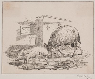 The Ram and the Pig by Johan Adolph Kittendorff
