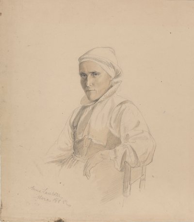 Anna Larsdatter, Mora by Adolph Tidemand