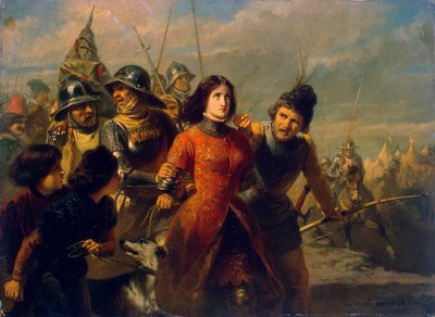 Capture of Joan of Arc by Adolphe Alexander Dillens