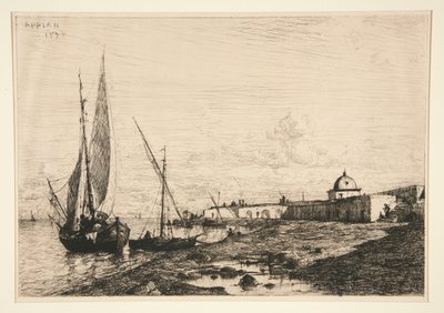 The Port of San Remo by Adolphe Appian