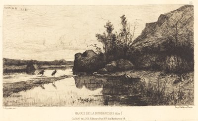 Marshes of Burbanche by Adolphe Appian