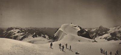 Summit of Mont Titlis, Switzerland by Adolphe Braun