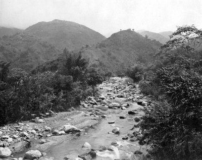 The Wag-River, Castleton, Jamaica by Adolphe Duperly and Son