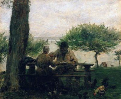 The Meal at Honfleur, 1875 by Adolphe Felix Cals