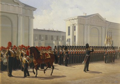 The Leib Guard Izmailovo Regiment by Adolphe Ladurner