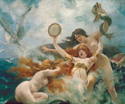 The Sirens Amuse Themselves by Adolphe Lalyre