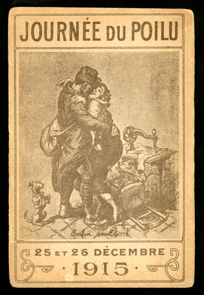 Journee Du Poilu by Adolphe Leon Willette