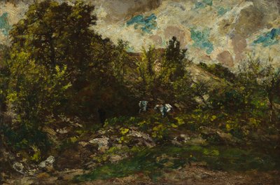 Autumn by Adolphe Monticelli