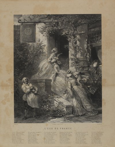 The Shield of France by Adolphe Mouilleron