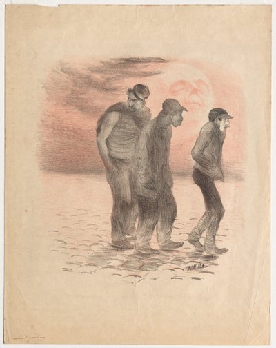 Paris Scenes and Murderers by Adolphe Willette