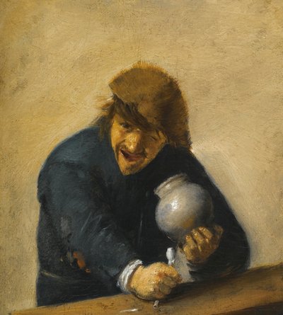 The Toper by Adriaen Brouwer