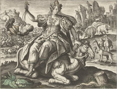 Asia (The Four Continents) by Adriaen Collaert