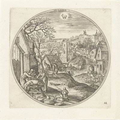 December by Adriaen Collaert