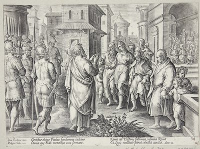 The Acts of the Apostles by Adriaen Collaert