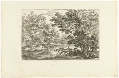 Landscape with a Lake by Adriaen Frans Boudewyns