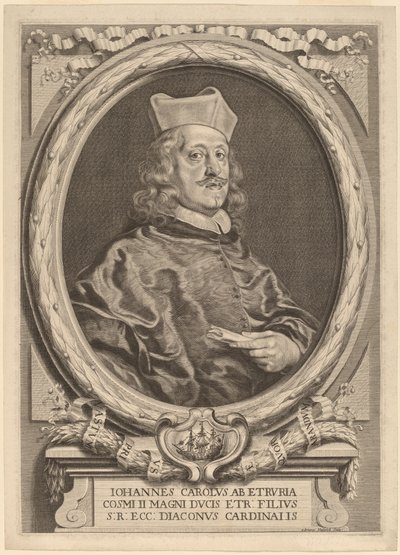 Cardinal Giovanni Carlo dei Medici by Adriaen Haelwegh