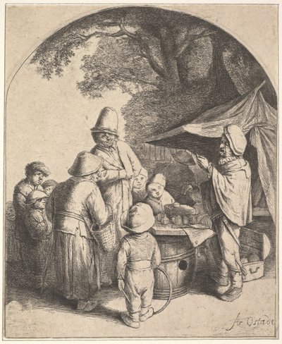 The Quack by Adriaen Jansz. van Ostade