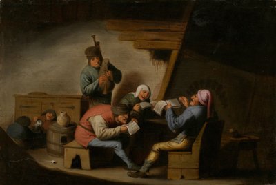 The village singers by Adriaen Jansz. van Ostade