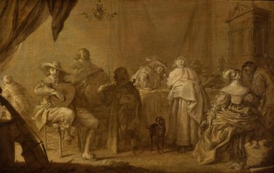 A Musical Party by Adriaen Pietersz van de Venne