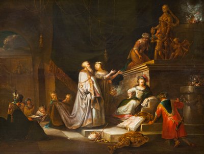 The Idolatry of King Solomon by Adriaen Verdoel
