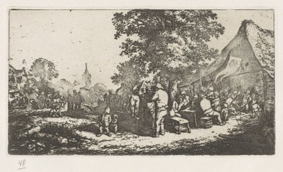 Peasant Fair by Adriaen van Ostade