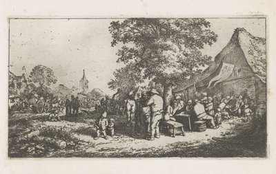 Peasant Fair by Adriaen van Ostade