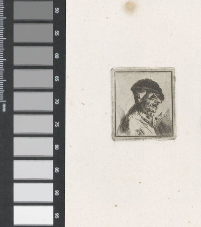 Bust of a Laughing Farmer by Adriaen van Ostade