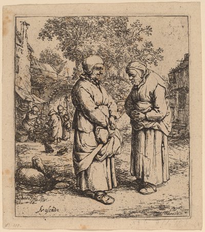 Two Gossips by Adriaen van Ostade