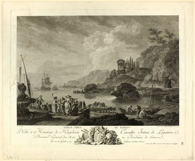 Gulf near Naples by Adrian Zingg