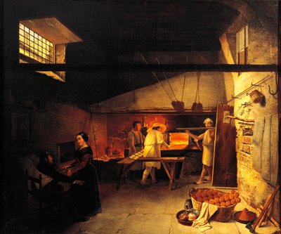 Interior of Bakery by Adriano Trojani