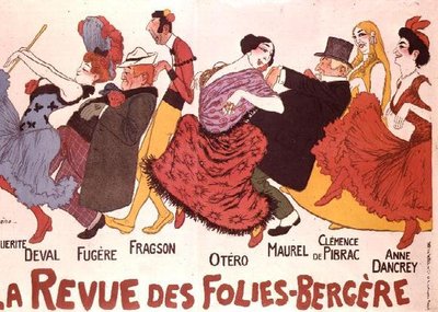 La Revue des Folies-Bergere by Adrien Barrere