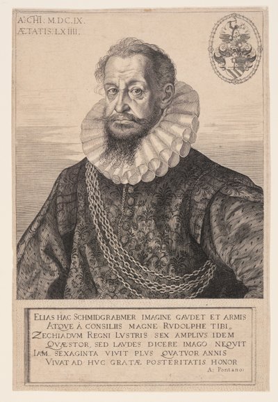 Elias Schmidgrabner, Councilor of Finance by Aegidius Sadeler II
