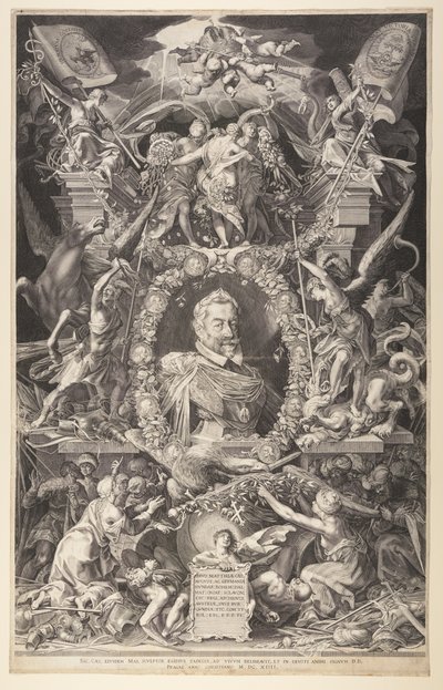 Emperor Matthias by Aegidius Sadeler II