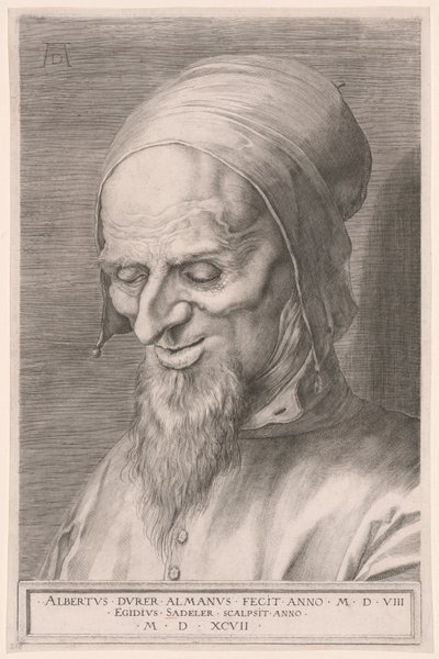 Head of an Apostle by Aegidius Sadeler II