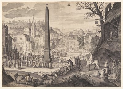 January/February, from The Twelve Months by Aegidius Sadeler II