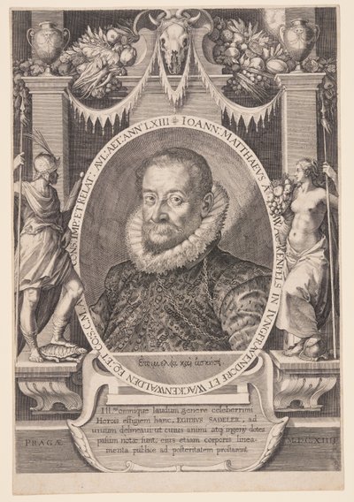 Johannes Matthaeus Wacker von Wackenfels, Diplomat by Aegidius Sadeler II