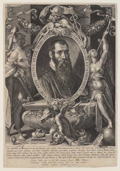 Pieter Brueghel II by Aegidius Sadeler II