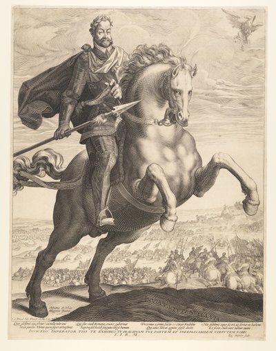 Rudolph II on Horseback by Aegidius Sadeler II