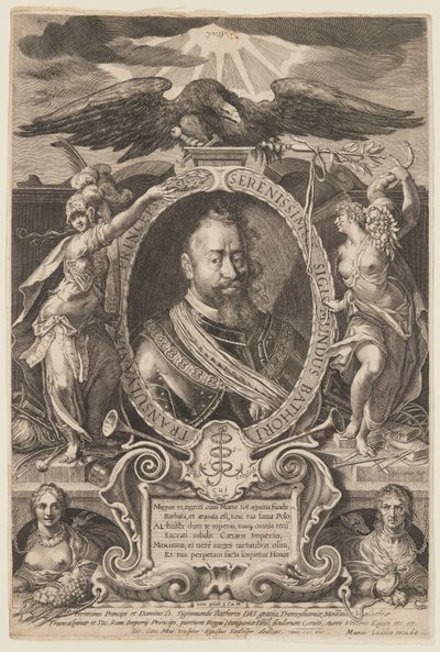 Sigismund Bathori, Prince of Transylvania by Aegidius Sadeler II