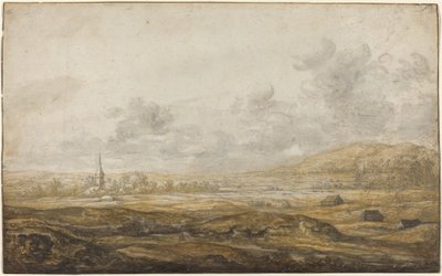 Panoramic Landscape along the Rhine by Aelbert Cuyp