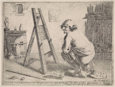 The Defecating Artist by Aert van Waes