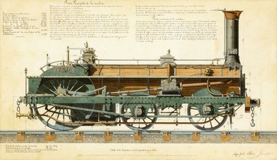 High Speed Locomotive by Agapele Jemeppes